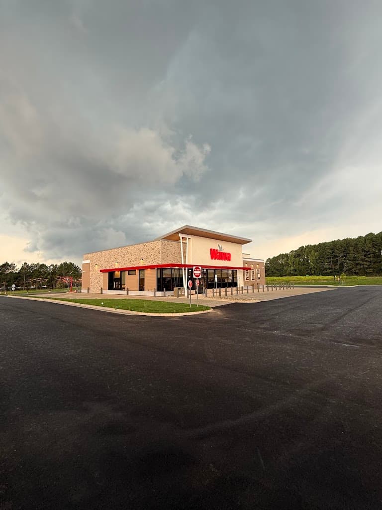 Post-construction commercial cleaning at a Wawa storefront and parking lot
